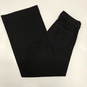 Gap khakis high rise wide leg pant size 10